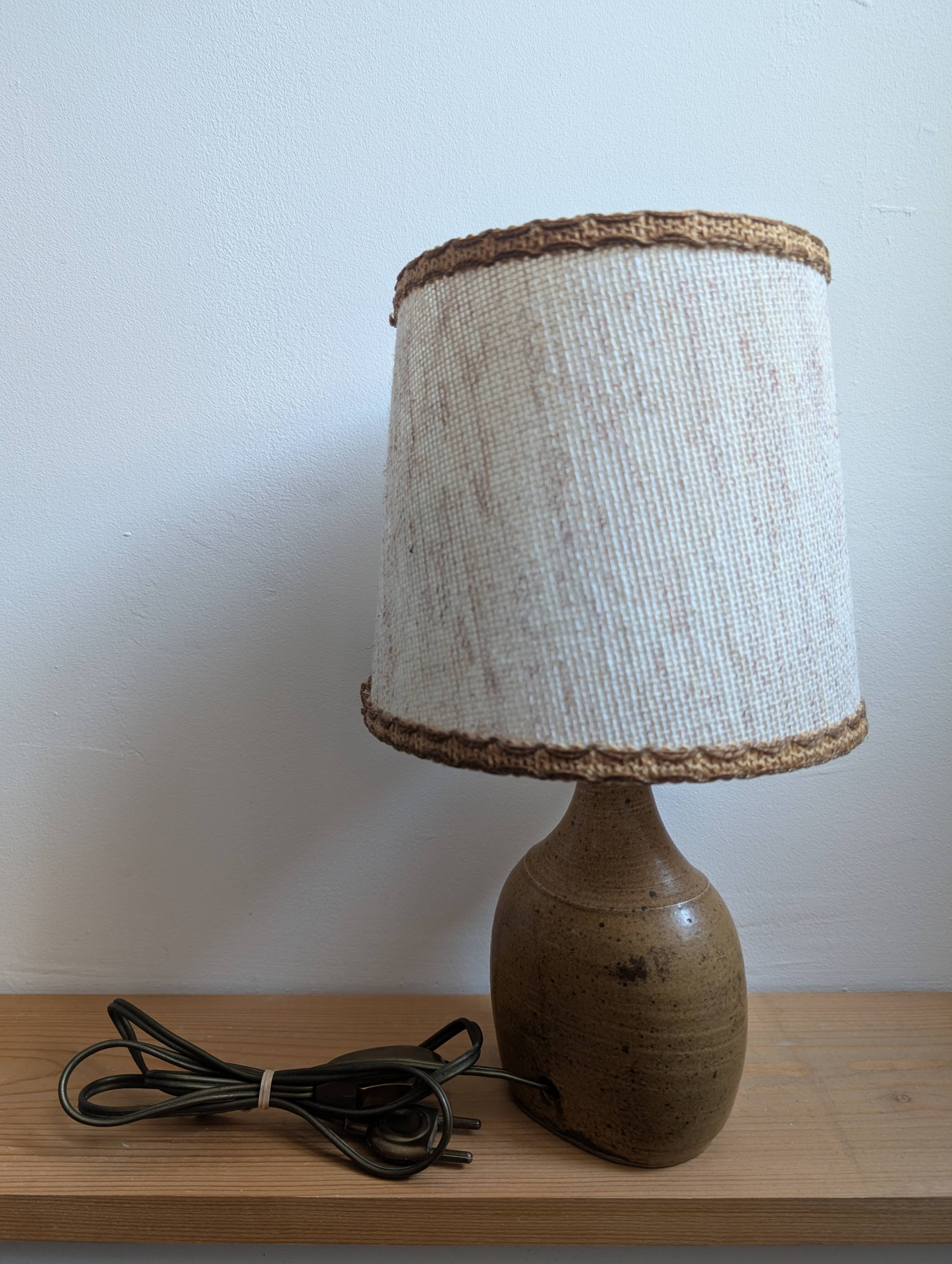 Lampe en céramique