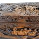 Antique Chinese Carved Export Chest – Dragon, Phoenix & Landscape Deco
