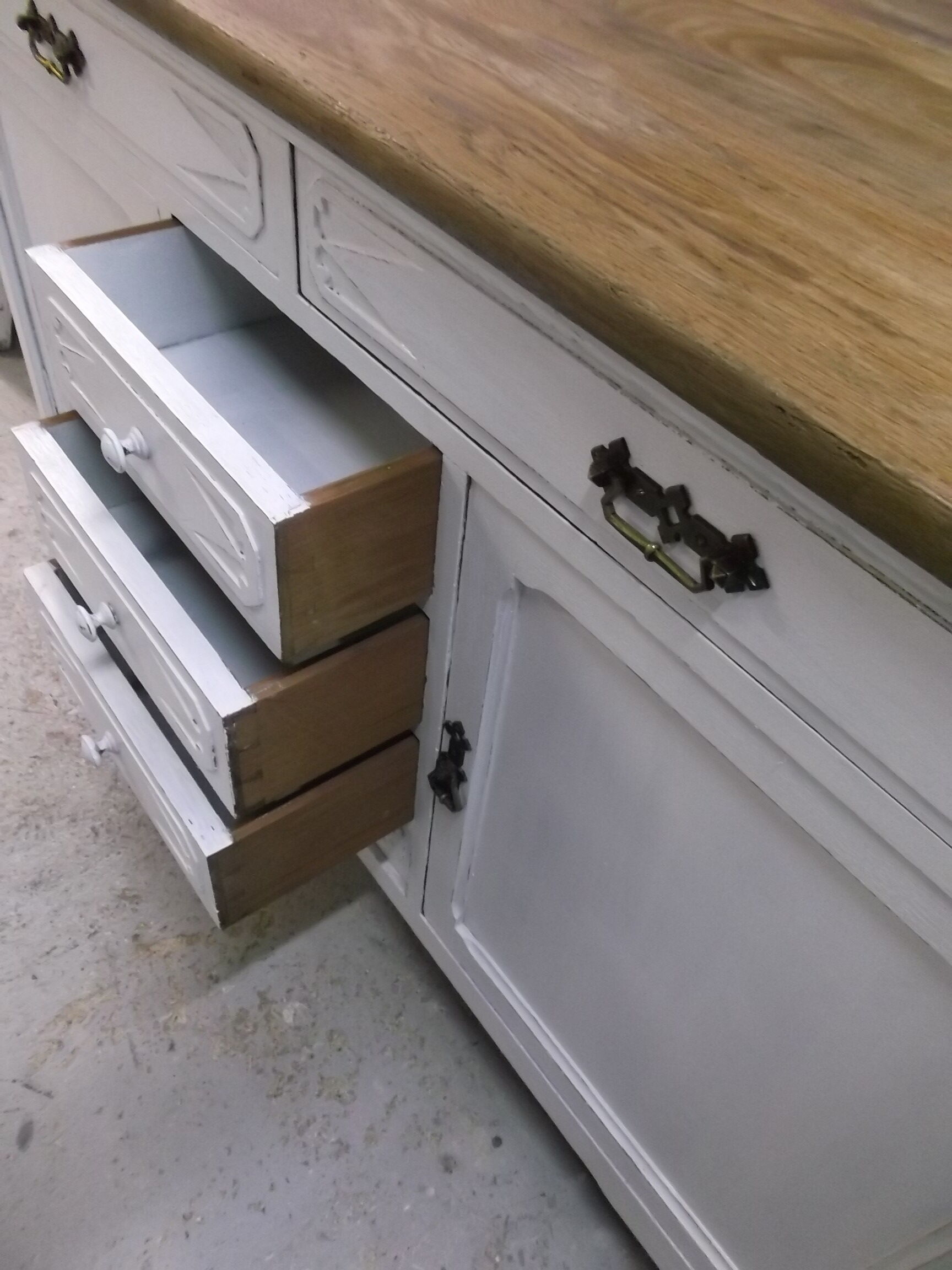 Former low buffet, vintage