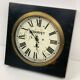Pendule horloge bois cuivre house charvet lyon