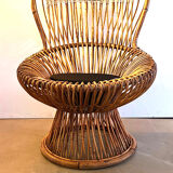 Pair of "Margherita" armchairs by Franco Albini edit by Bonacina