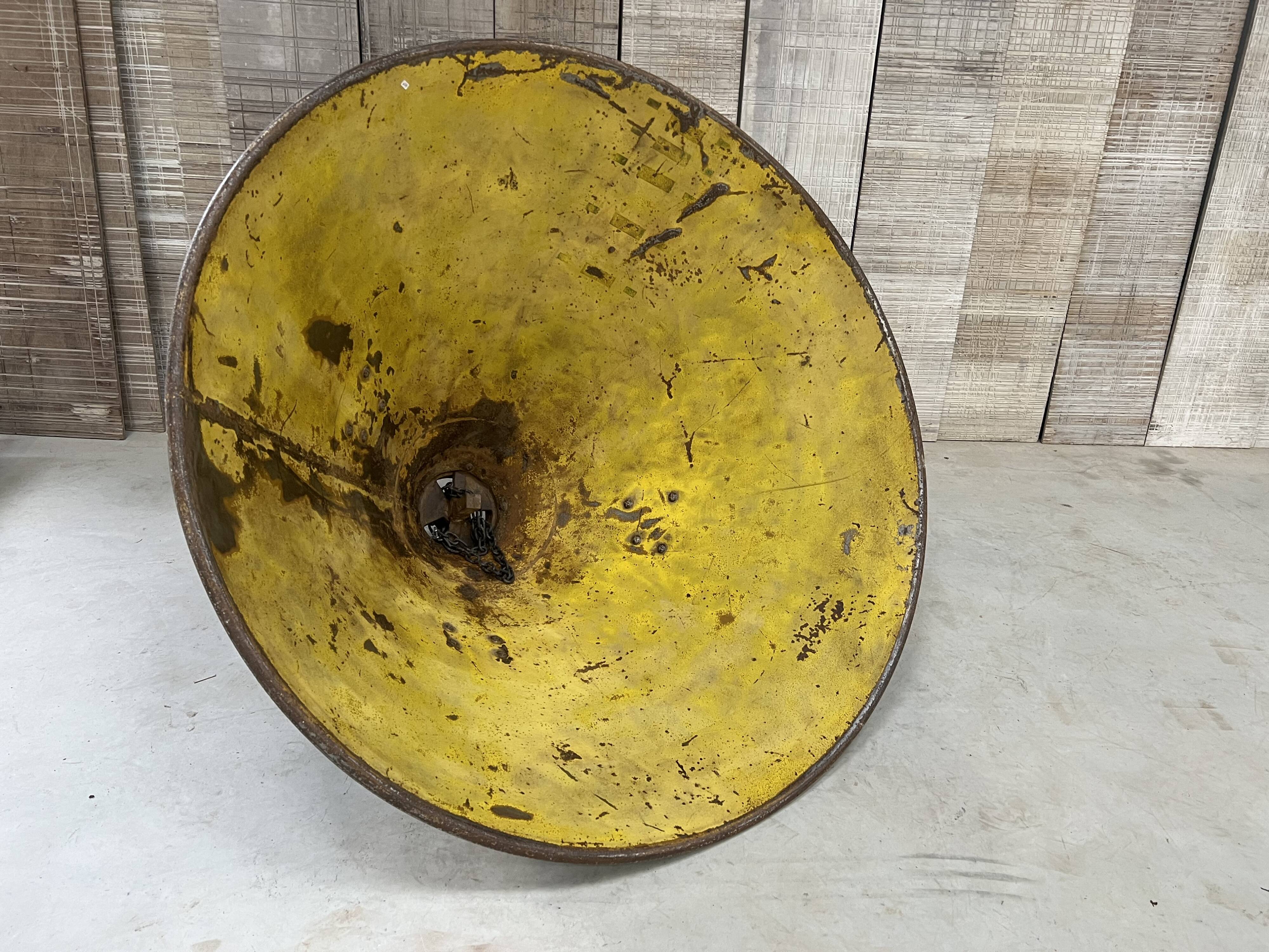 Large industrial lampshade