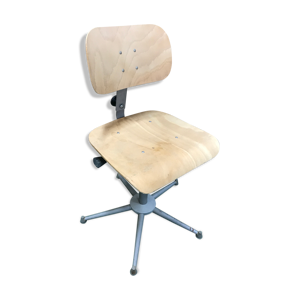 Chaise industrielle d’atelier