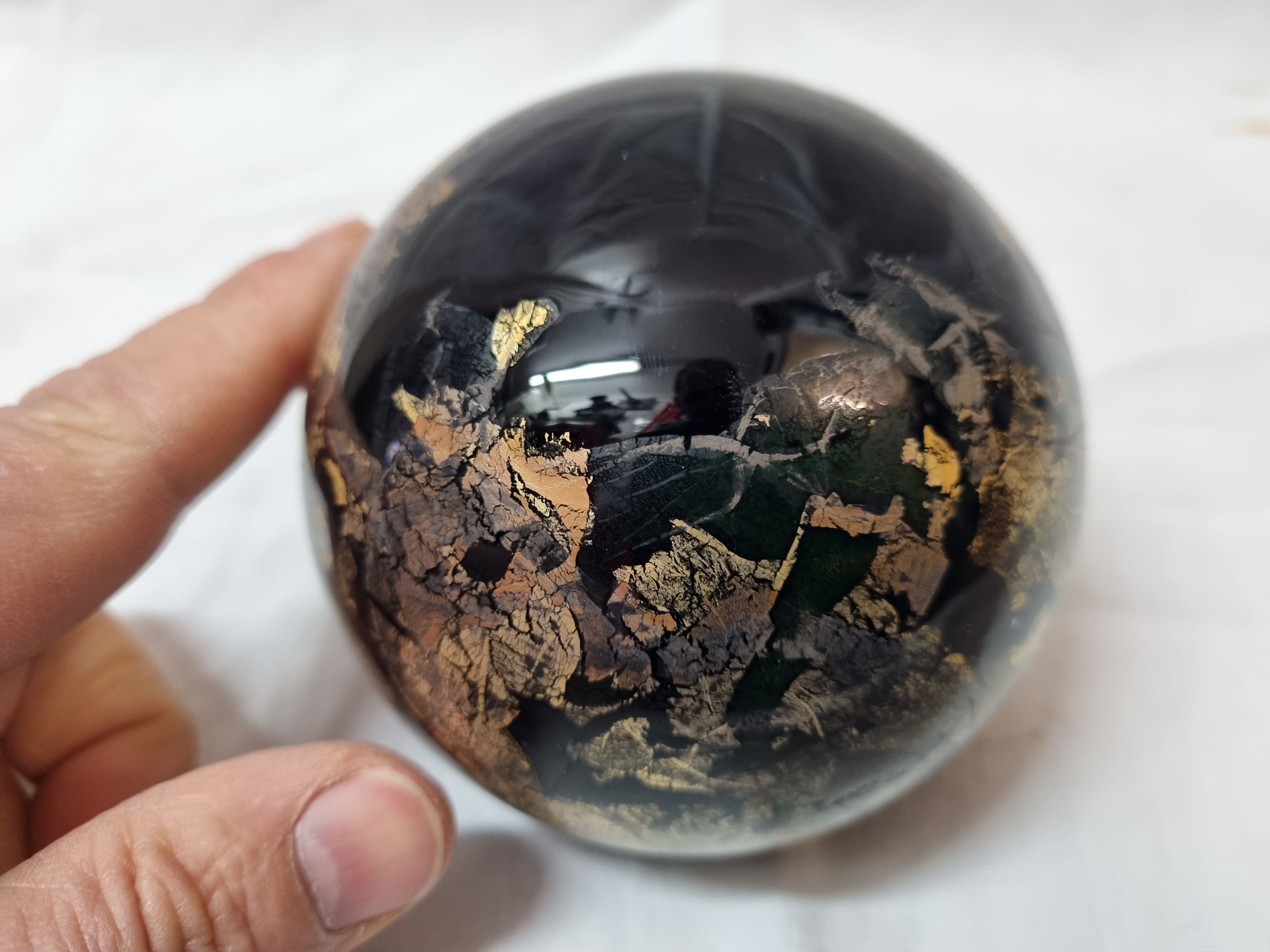 Isle of Wight Glass & Gold Leaf Presspress