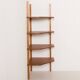 Italian mid-century corner wall unit, 1970s