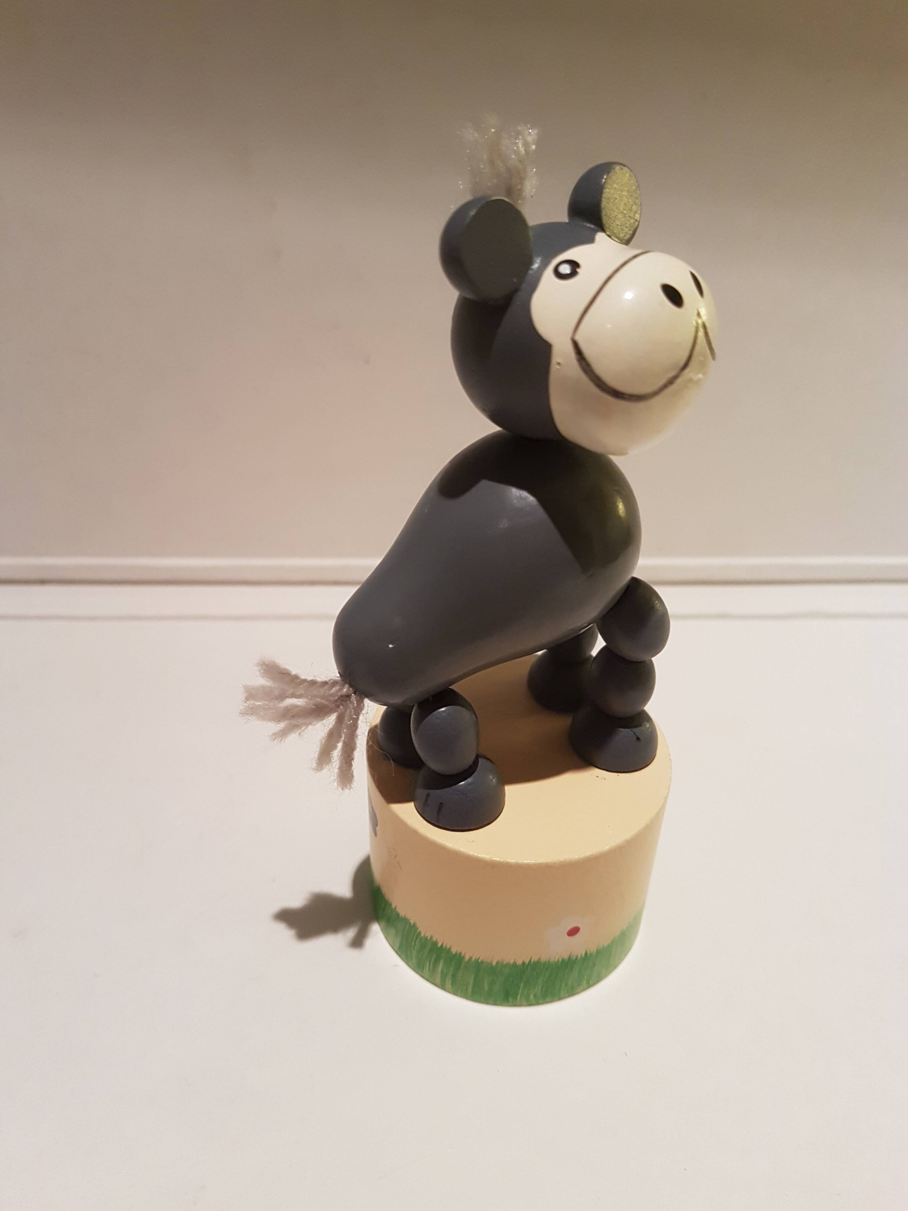 Vintage Wakouwa Wooden Animal Toy