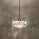 Large Austrian Palazzo Ice Glass Chandelier by J.T. Kalmar