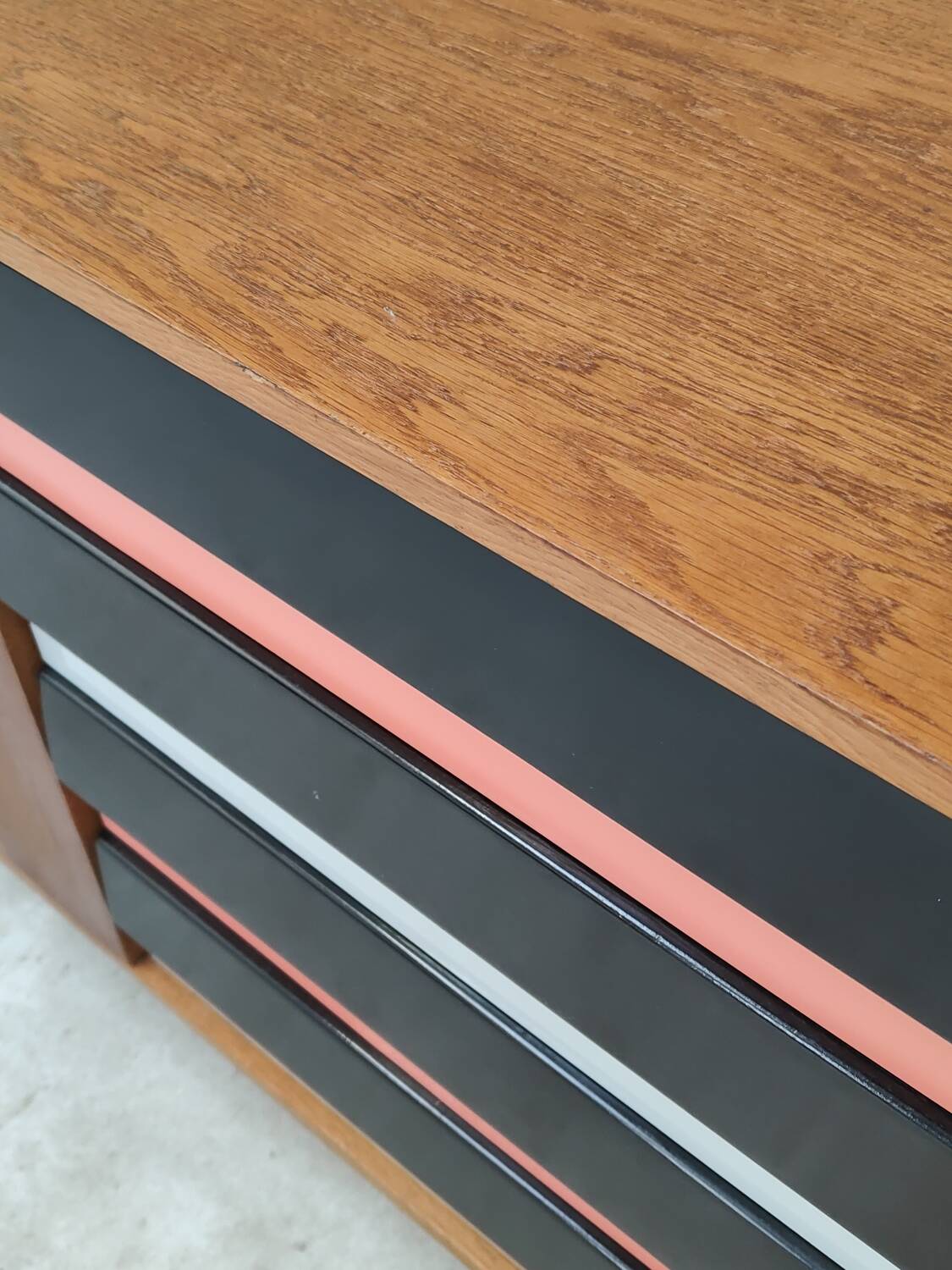 U-460 pink sideboard by Jiri Jiroutek for Interier Praha 60's