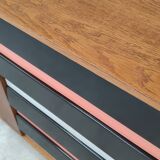 U-460 pink sideboard by Jiri Jiroutek for Interier Praha 60's