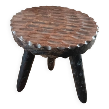 Tabouret tripode vintage
