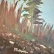 Large oil on canvas from the 20th century signed J. Beyly.