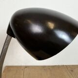 Vintage Brown Bakelite Gooseneck Table Lamp, 1950s