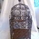 Vintage metal volute decoration