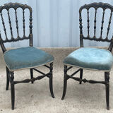 Pair of Napoleon III chairs
