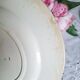 Mismatched antique ironstone dinner plates