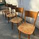 Série de 5 chaises bistrot Hiller