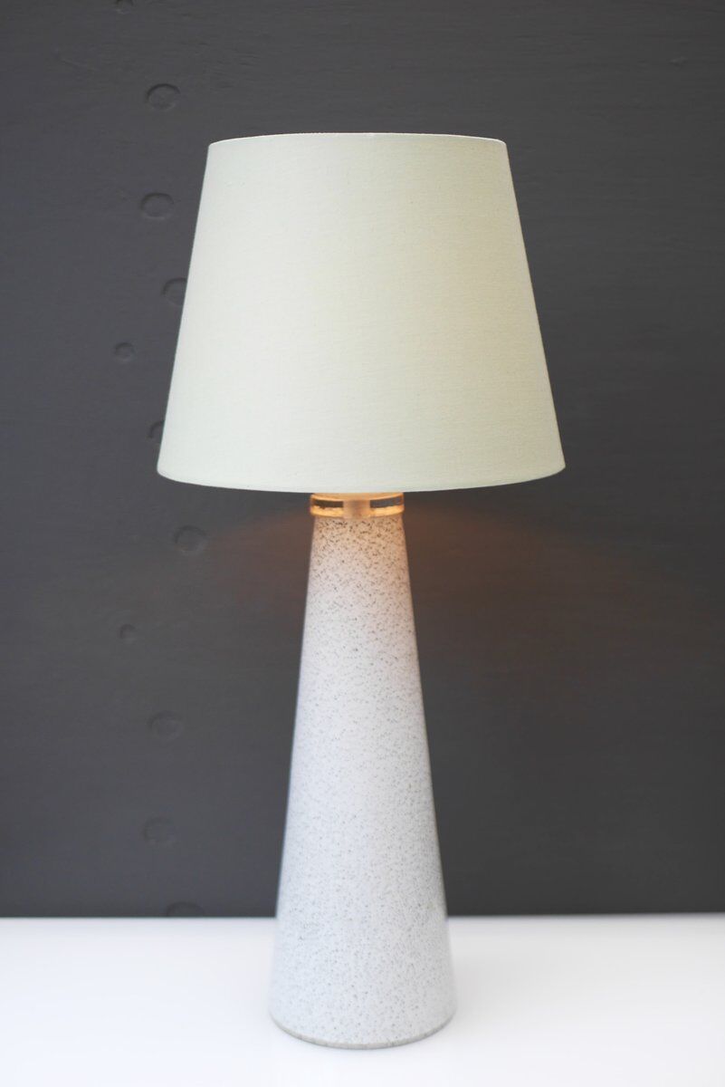 Art glass lamp by Bengt Orup for Hyllinge Glasbruk