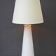 Art glass lamp by Bengt Orup for Hyllinge Glasbruk