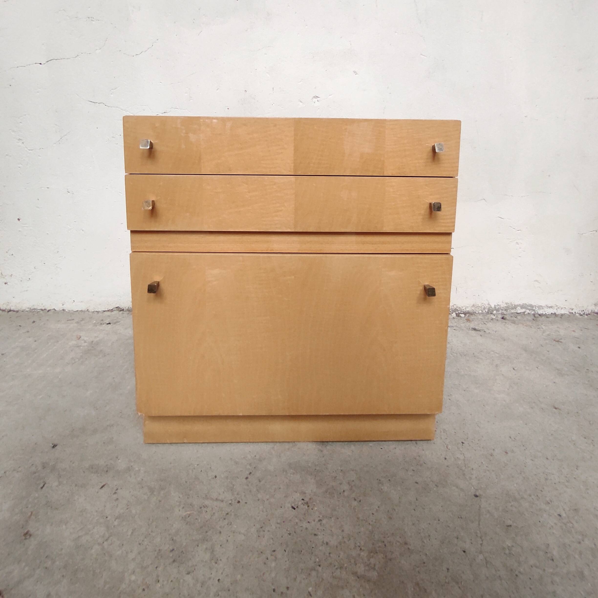 Pair of blond furniture, 1960