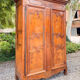 Bressane wardrobe in walnut in Louis XV style, 19th century.