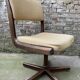 Vintage Scandinavian style swivel office chair