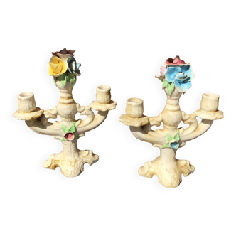 Pair of candelabra