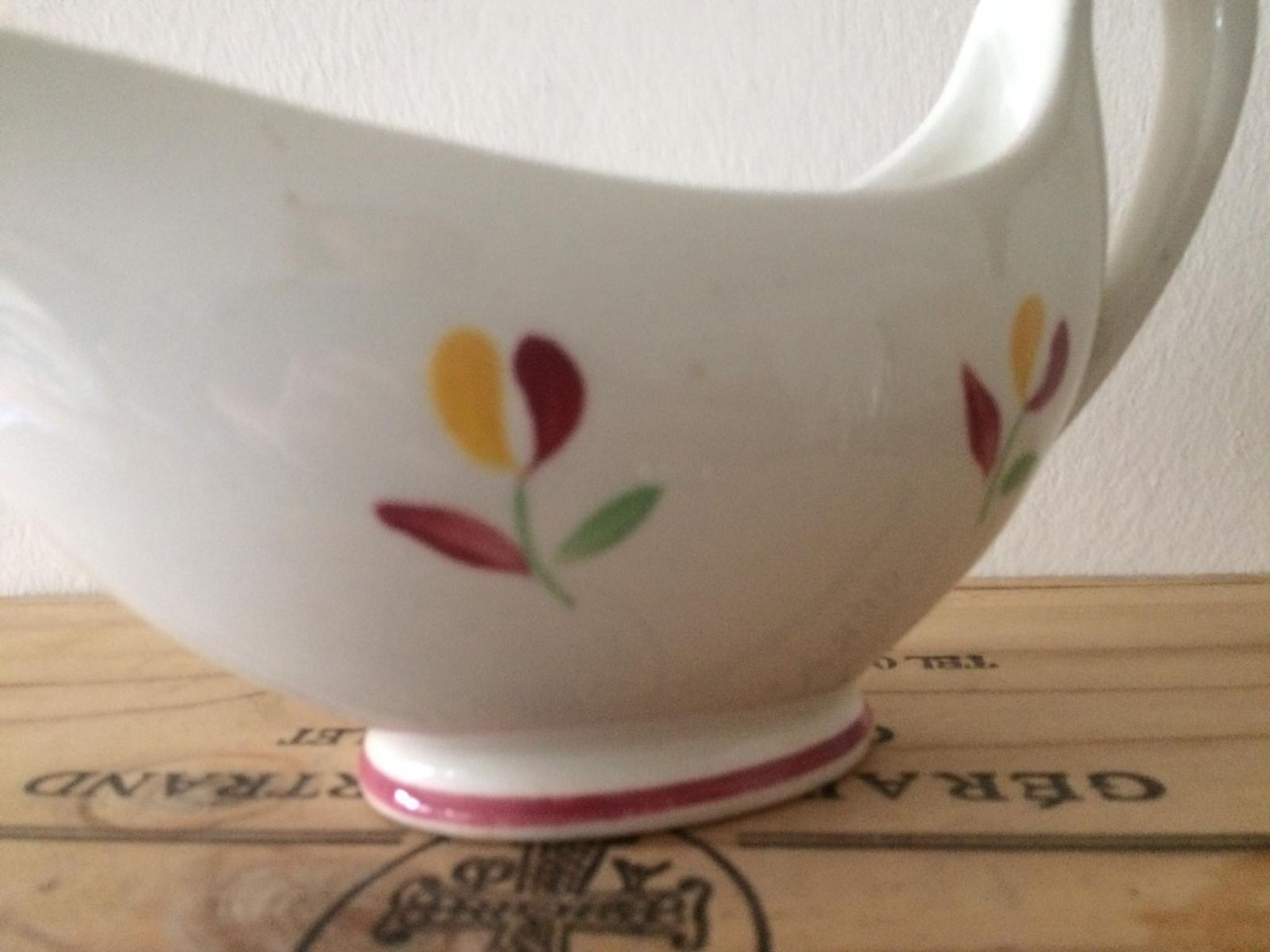 Saucière Gien vintage modèle Marie-Jeanne