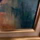 Antique Italian Fruit Still Life Oil on Canvas Painting