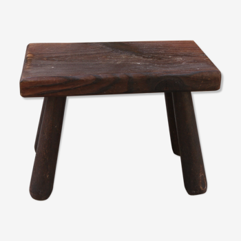 Tabouret en bois