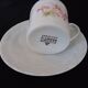 Set of five coffee cups and saucers, Limoges, Goumot Labesse