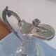 Decanter in pewter and crystal