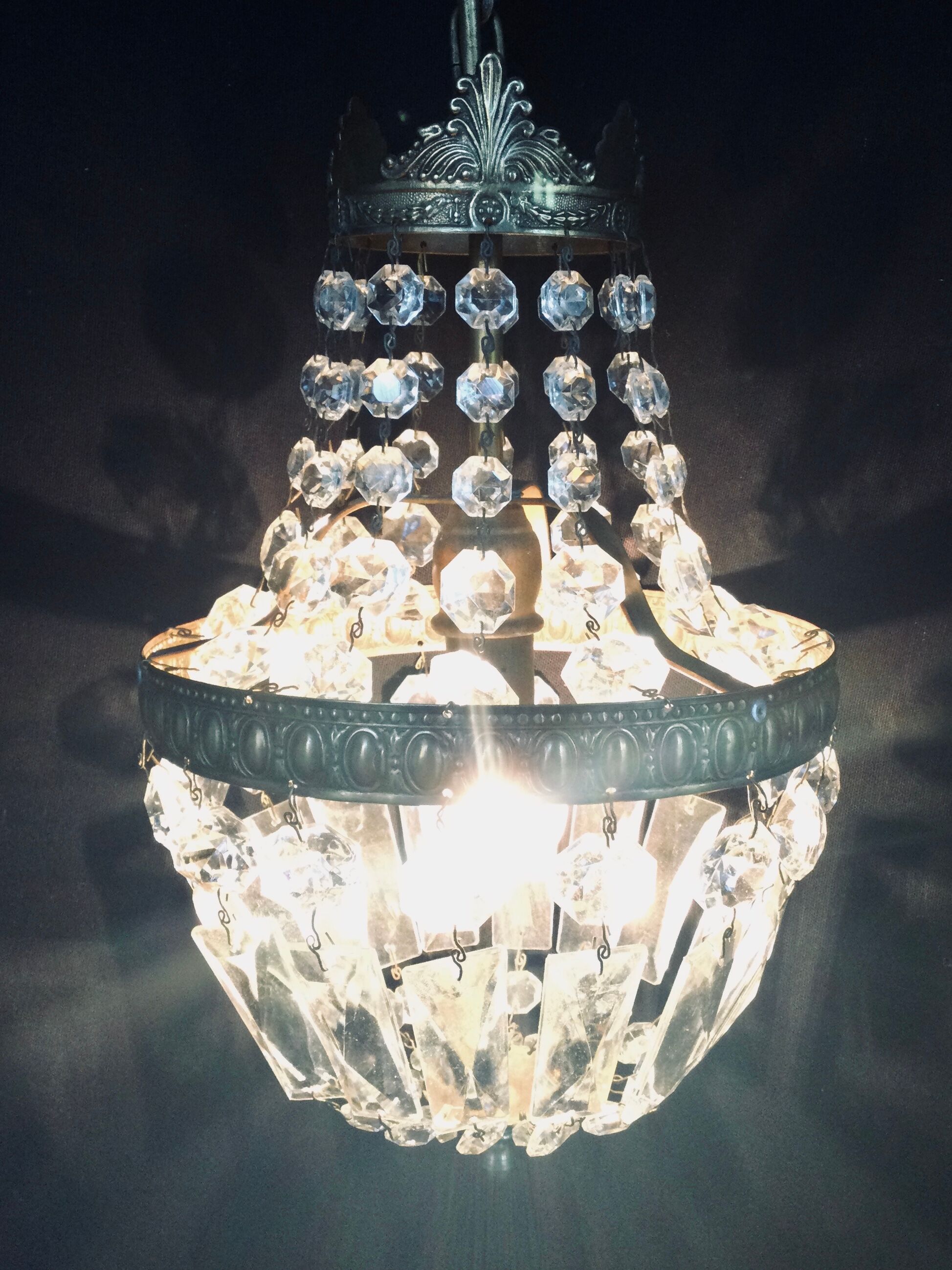 Lustre montgolfière
