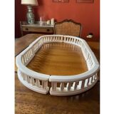 porcelain centerpiece 9 pieces to modulate in excellent condition