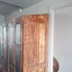Armoire vintage en bois, 4 portes, style vestiaire