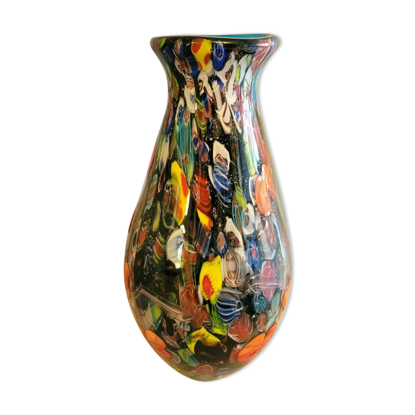 Vase murano millefiori