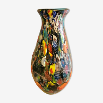 Vase murano millefiori