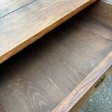 Antique Parisian wooden sideboard from the end of the 19th - beginning of the 20th century