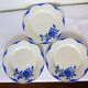 3 flat plates of Digoin Sarreguemines model Corsica