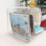 Plexiglass trolley