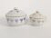 Set of 2 vintage ceramic terrines from Saint-Uze, Art Deco.