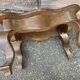 Footrest louis xv walnut late nineteenth