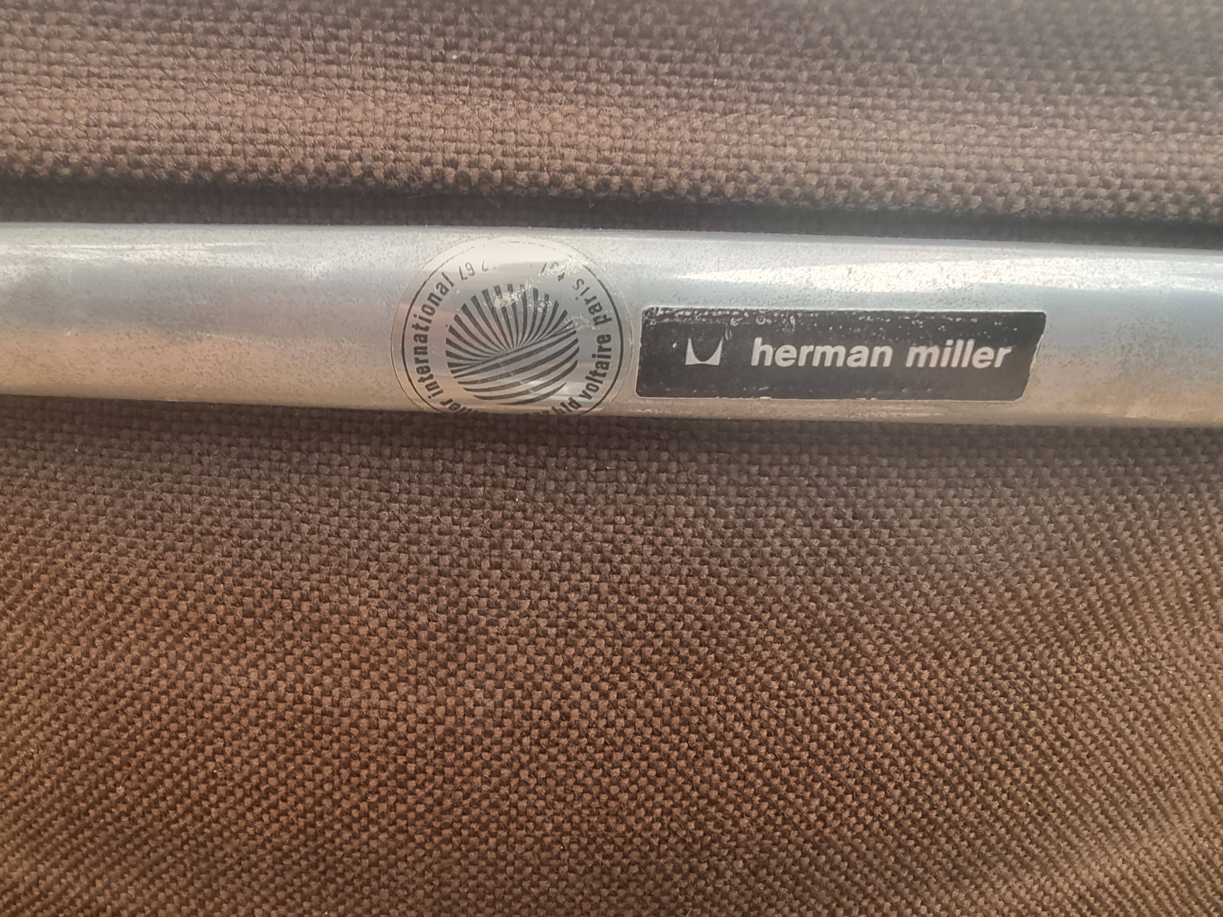 Eames EA 117 armchair pair