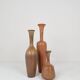 Modern group mid-century of 3 earthenware vases Rörstrand by Gunnar Nylund, Sweden