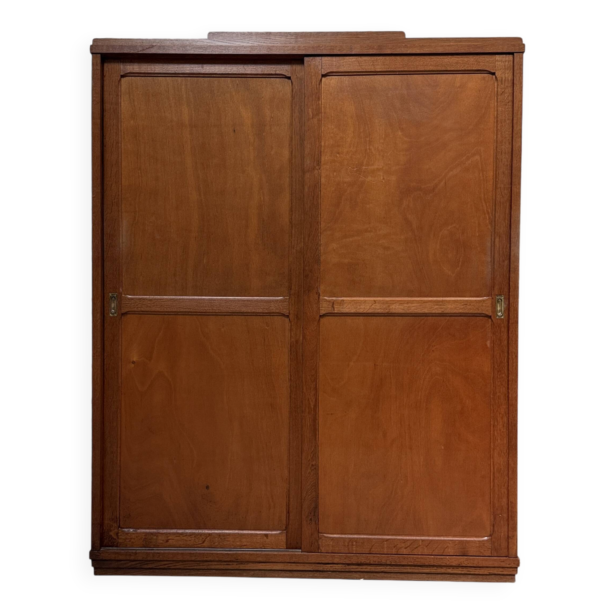 Large Parisian wardrobe with sliding doors