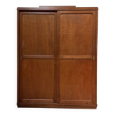 Large Parisian wardrobe with sliding doors