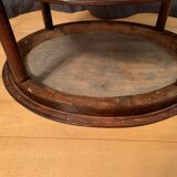 Oval side table no. 960/2 designed by Josef Hoffmann, JJ Kohna, Austria circa 1905