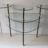 Summer-display, glass, brass, aluminum, 1950/60