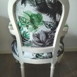 Restored Louis XVI style armchair