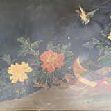 Chinese furniture console 1960 lase wood