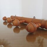 Wooden coat holder turned imitation bamboo 30 40